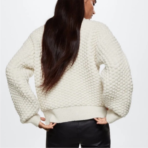 MANGO Textured Knit Sweater - Picture 2 of 5